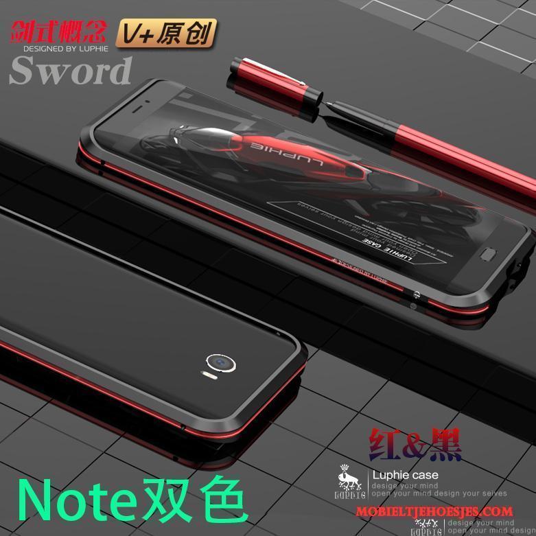 Mi Note 2 Rood Bescherming Hoesje Telefoon Omlijsting Metaal Mini Mobiele Telefoon