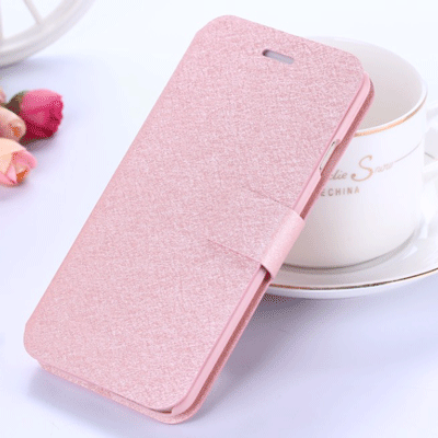 Mi Note 2 Roze Leren Etui Mini Hoesje Telefoon Anti-fall Clamshell Bescherming