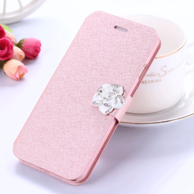 Mi Note 2 Roze Leren Etui Mini Hoesje Telefoon Anti-fall Clamshell Bescherming