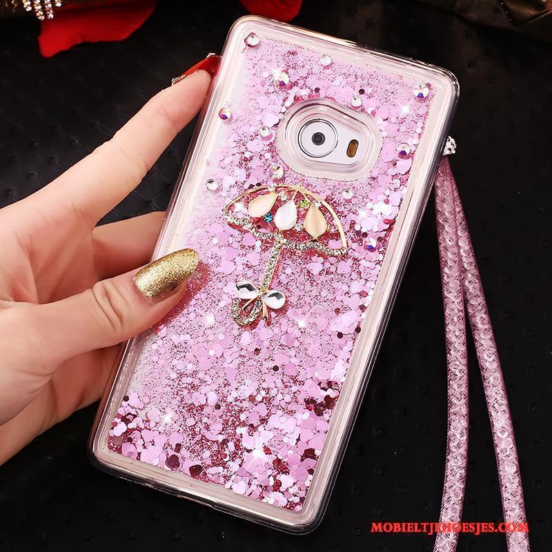 Mi Note 2 Siliconen Hoes Hoesje Telefoon Purper Mini Drijfzand Anti-fall