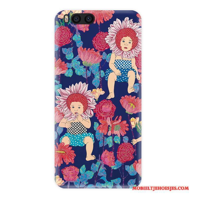 Mi Note 3 Bescherming Mini Bloemen Streep Zacht Hoes Hoesje