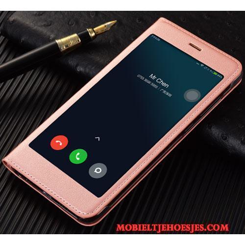 Mi Note 3 Hoesje Mobiele Telefoon Clamshell Leren Etui Bescherming Hoes All Inclusive Anti-fall