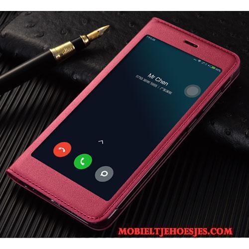 Mi Note 3 Hoesje Mobiele Telefoon Clamshell Leren Etui Bescherming Hoes All Inclusive Anti-fall