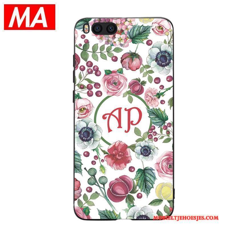 Mi Note 3 Siliconen Bloemen Trend Mini Hoes Hoesje Telefoon Bescherming