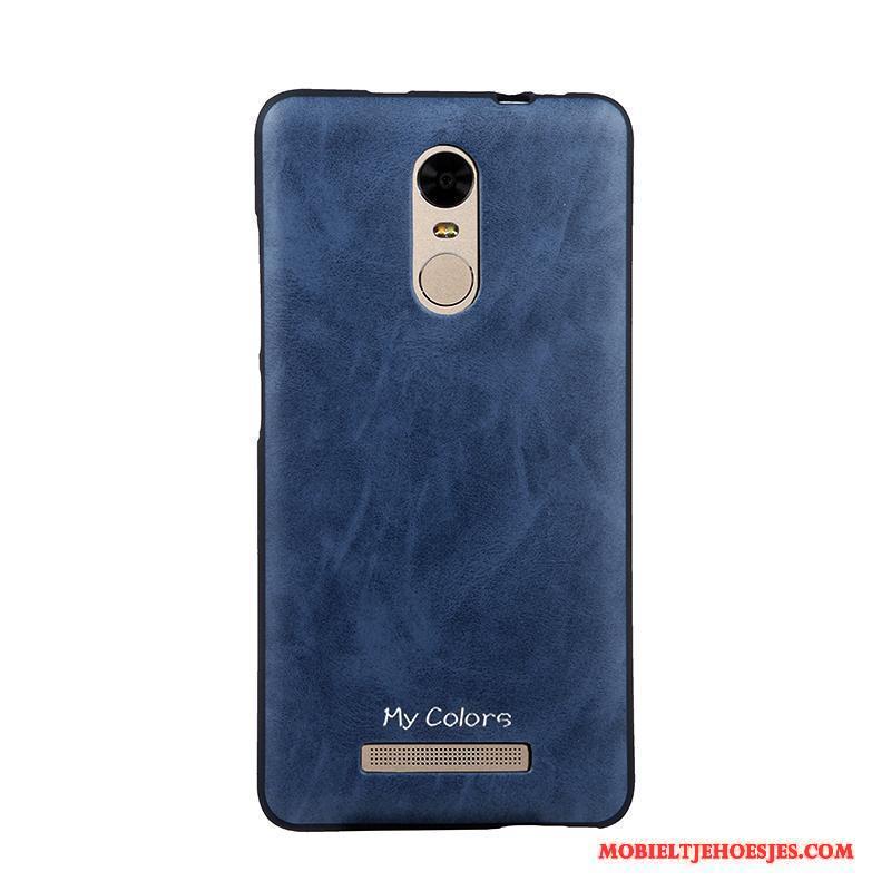 Mi Note 3 Siliconen Hoesje Telefoon Anti-fall Schrobben Blauw Mini All Inclusive