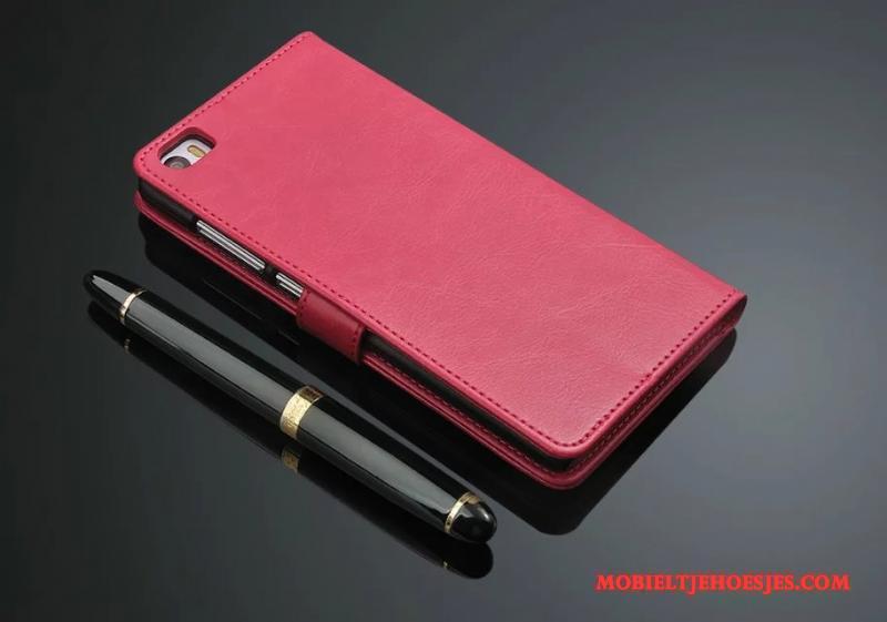 Mi Note Bescherming Hoesje Telefoon All Inclusive Rood Mobiele Telefoon Anti-fall Clamshell