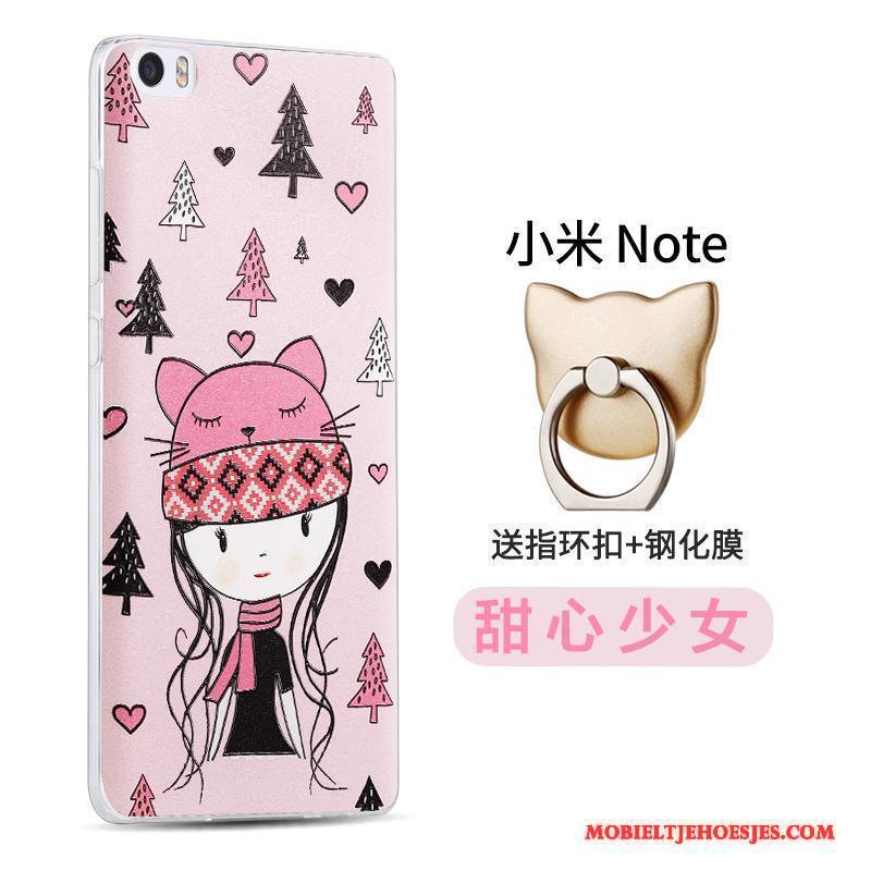 Mi Note Bescherming Mini Lichtblauw Hoesje Telefoon Zacht All Inclusive Trend