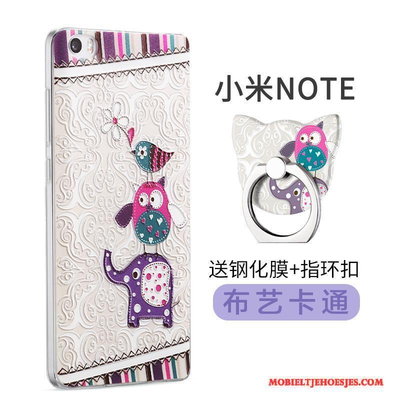 Mi Note Bescherming Mini Lichtblauw Hoesje Telefoon Zacht All Inclusive Trend