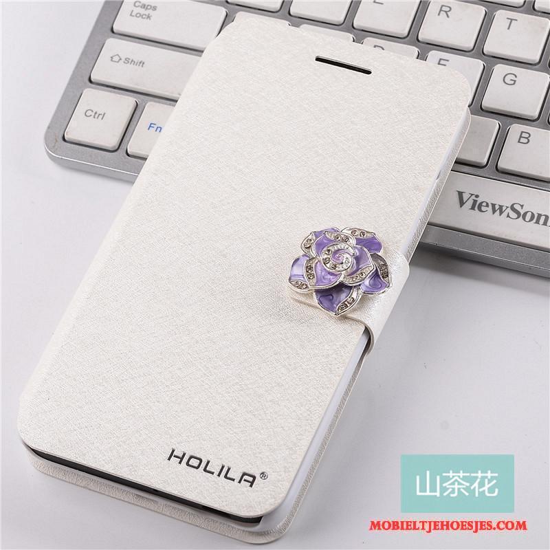 Mi Note Hoesje Lichtblauw Mobiele Telefoon Bescherming Hoes Folio Mini Leren Etui