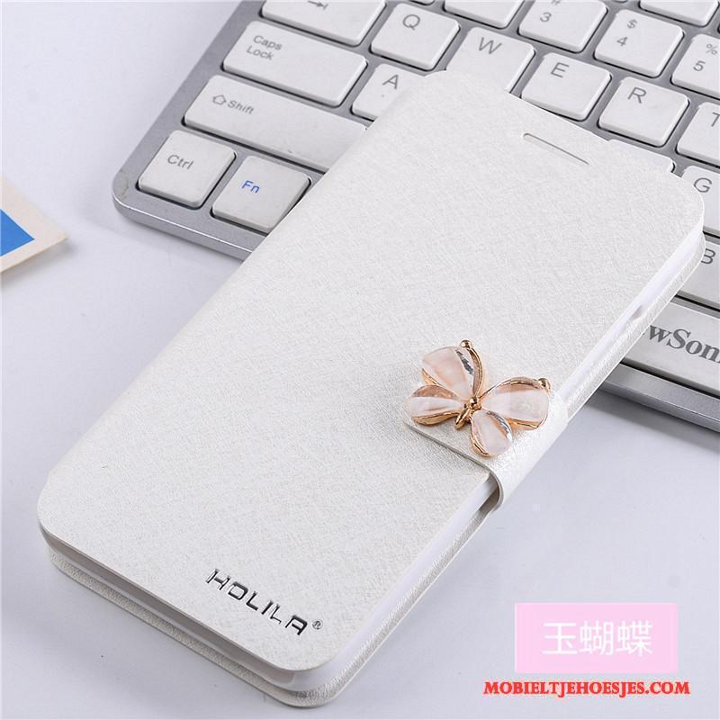 Mi Note Hoesje Lichtblauw Mobiele Telefoon Bescherming Hoes Folio Mini Leren Etui