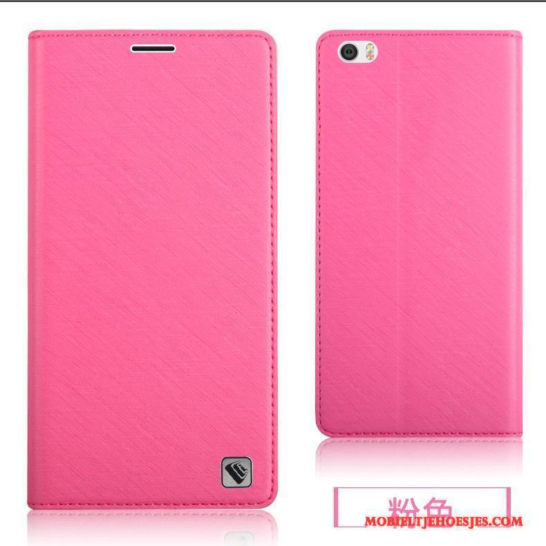 Mi Note Hoesje Telefoon Achterklep Roze Siliconen Anti-fall All Inclusive Mobiele Telefoon