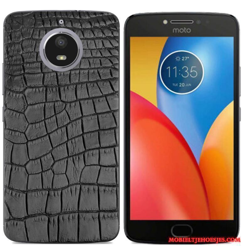 Moto E4 Plus Ondersteuning Bescherming Anti-fall Hoesje Kleur Telefoon Patroon