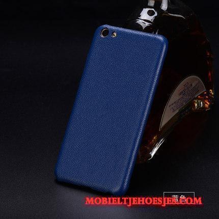 Moto G5 Plus Blauw Luxe Hoesje Telefoon Bedrijf Pas Patroon Bescherming