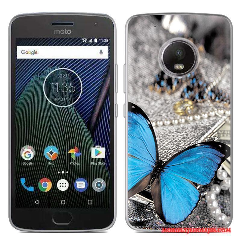 Moto G5 Plus Mobiele Telefoon Scheppend Siliconen Wit Hoesje Telefoon Zacht Speciale