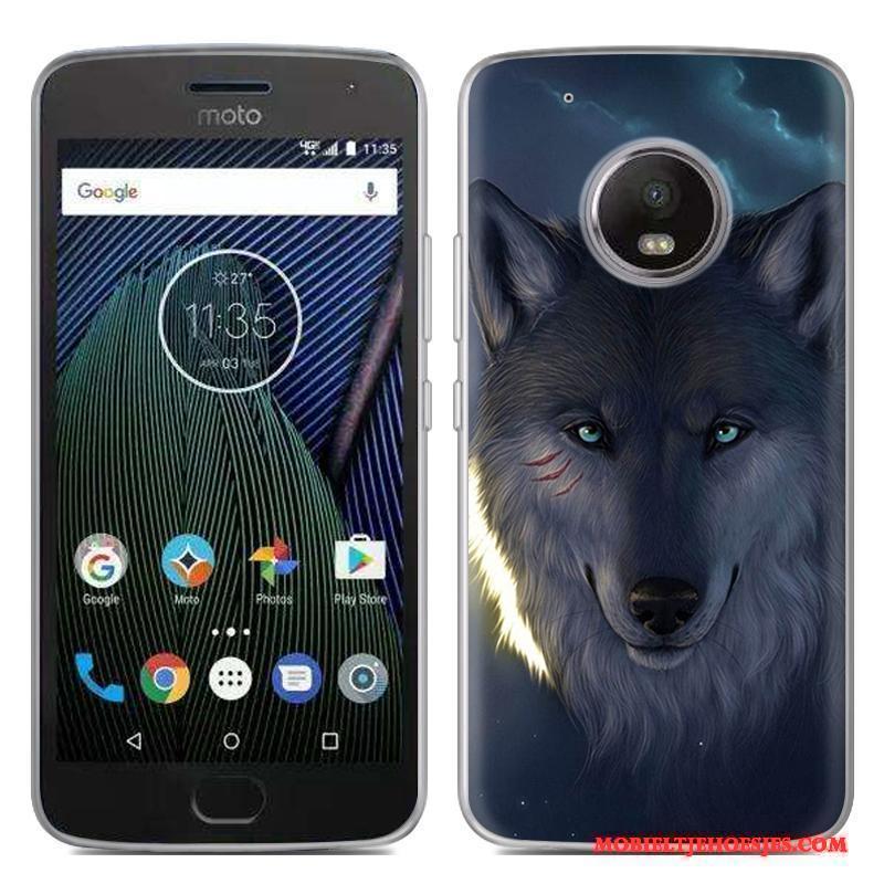 Moto G5 Plus Mobiele Telefoon Scheppend Siliconen Wit Hoesje Telefoon Zacht Speciale