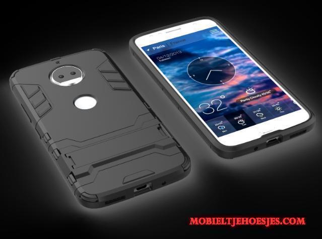 Moto G5s Plus Hoesje Lichtblauw Telefoon Anti-fall All Inclusive Ondersteuning Pantser