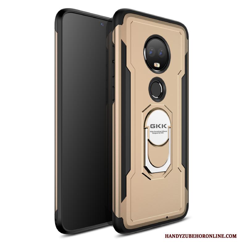 Moto G7 Goud Hoesje Telefoon Anti-fall