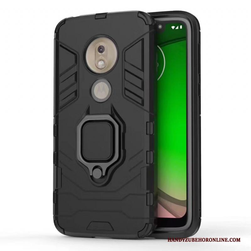 Moto G7 Play Groen Hoesje Telefoon Auto