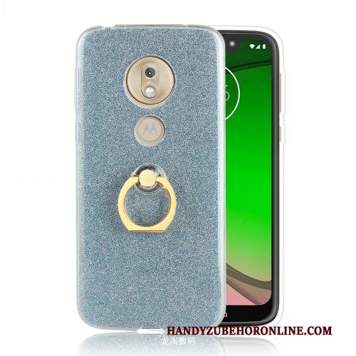 Moto G7 Play Hoesje Zilver Zacht Bescherming Telefoon Anti-fall Europa