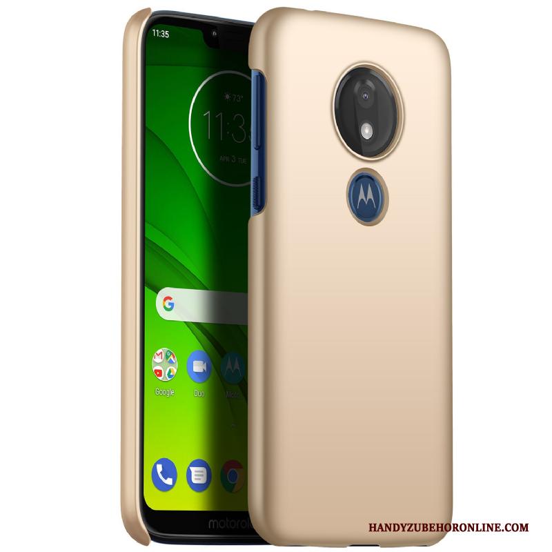 Moto G7 Power Schrobben Gladde Hoes Hoesje Telefoon Dun Bescherming Nieuw