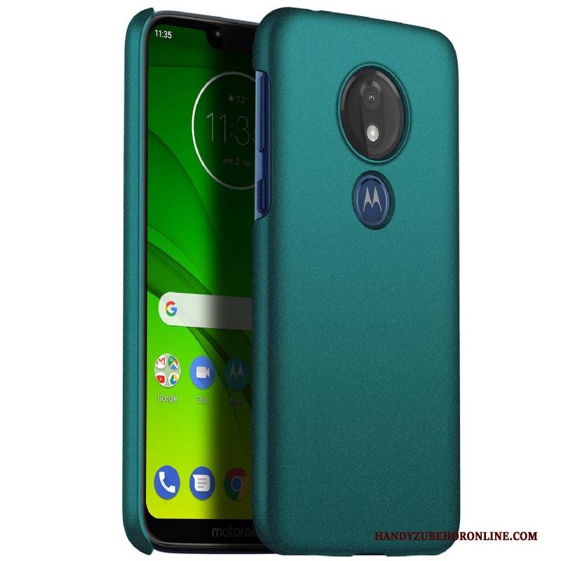 Moto G7 Power Schrobben Gladde Hoes Hoesje Telefoon Dun Bescherming Nieuw