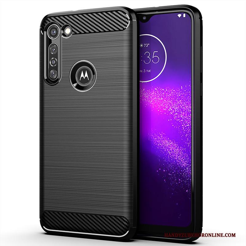 Moto G8 Power Antislip Bescherming Anti-fall Hoes All Inclusive Hoesje Telefoon Grijs