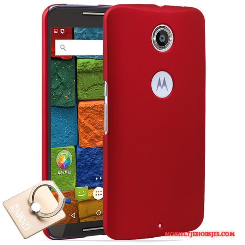 Moto Nexus 6 Blauw Hard Hoesje Schrobben Telefoon Anti-fall Mobiele Telefoon