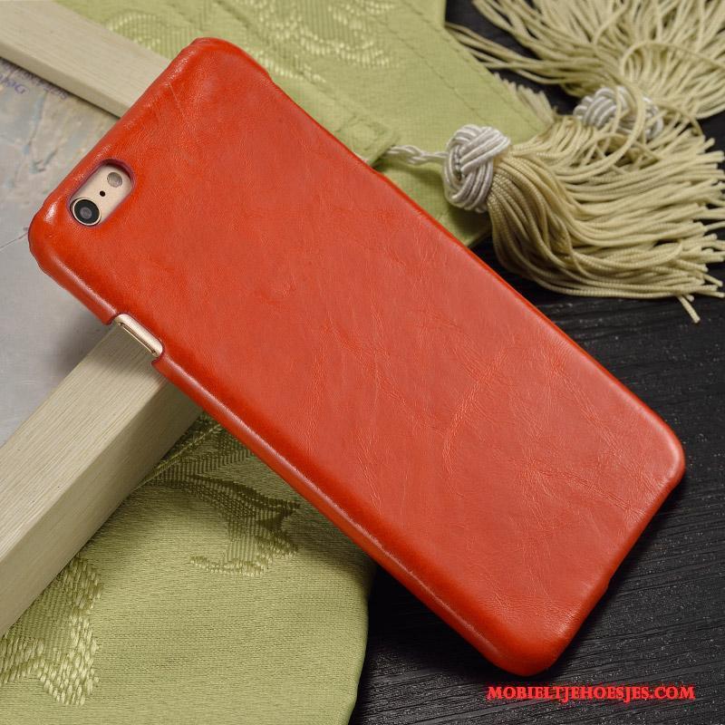 Moto X Force Hoesje Leren Etui Anti-fall Eenvoudige Rood Hoes Echt Leer Hard