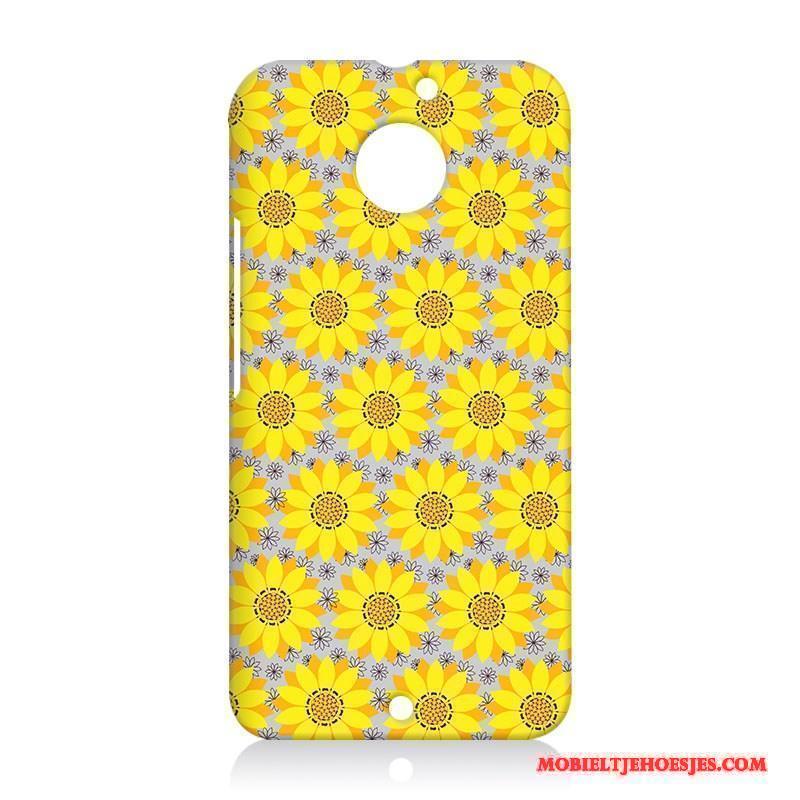 Moto X Hoes Blauw Bescherming Hoesje Telefoon Hard Anti-fall