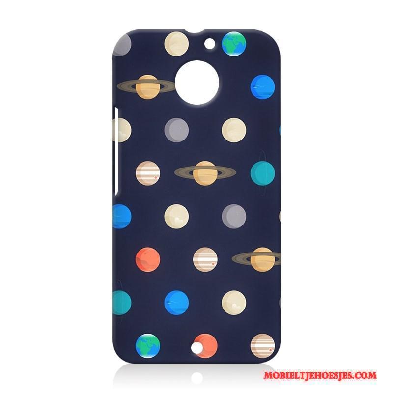 Moto X Hoes Blauw Bescherming Hoesje Telefoon Hard Anti-fall