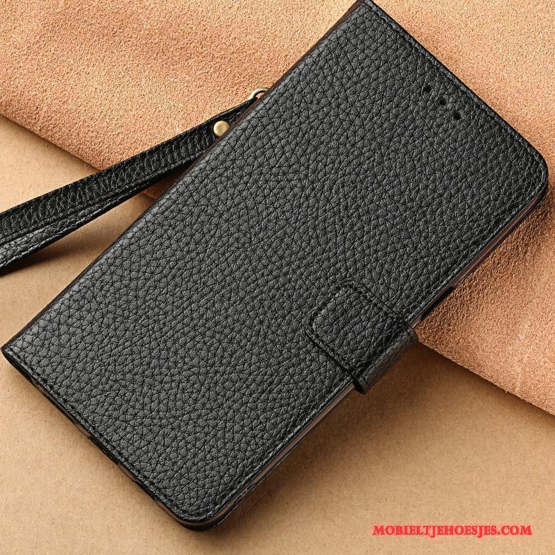 Moto Z Elegante Hoesje Telefoon Luxe Siliconen Trendy Merk Leren Etui Hanger