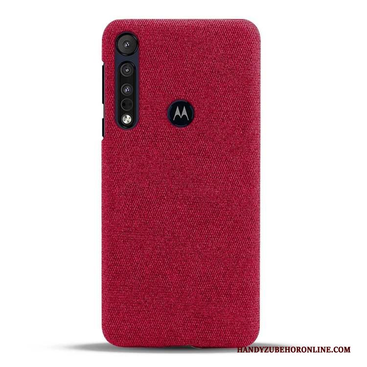 Motorola One Macro Lichte En Dun Hoesje Telefoon Blauw Bescherming