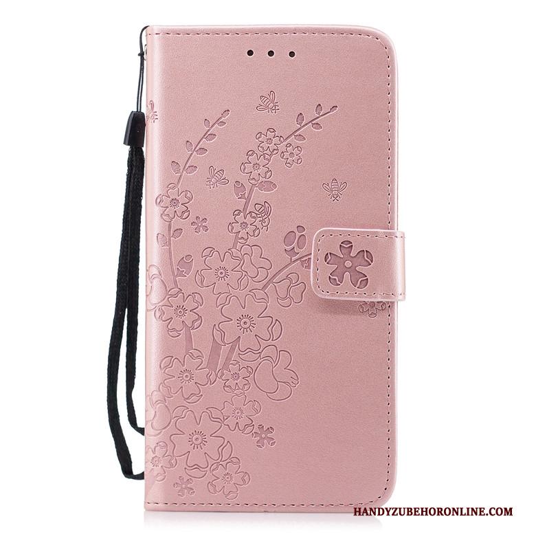 Nokia 2.1 Hoesje Telefoon Leren Etui Zacht Anti-fall All Inclusive Prunus Clamshell