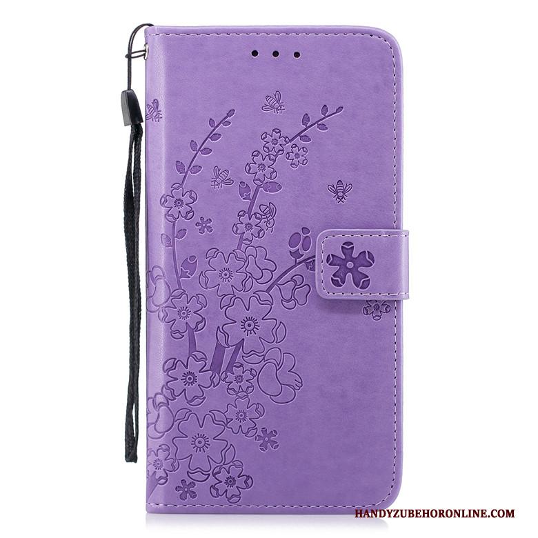 Nokia 2.1 Hoesje Telefoon Leren Etui Zacht Anti-fall All Inclusive Prunus Clamshell