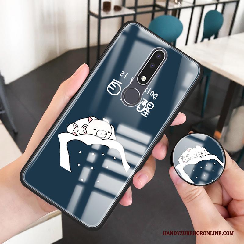 Nokia 3.1 Plus Anti-fall Lovers Bescherming Zacht Hoes All Inclusive Hoesje Telefoon