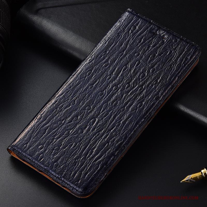 Nokia 5.1 Plus Hoesje Zwart Anti-fall Folio Bescherming Vogel All Inclusive Leren Etui