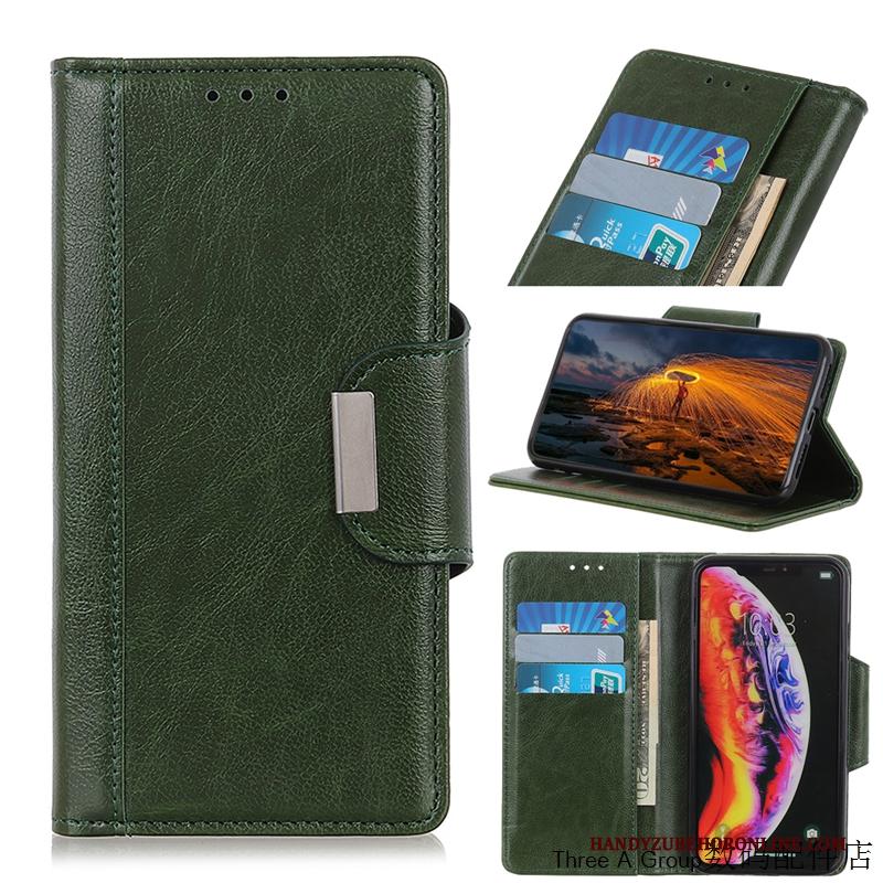 Nokia 5.3 Folio Hoesje Telefoon Anti-fall Bedrijf Eenvoudige Vintage Wit