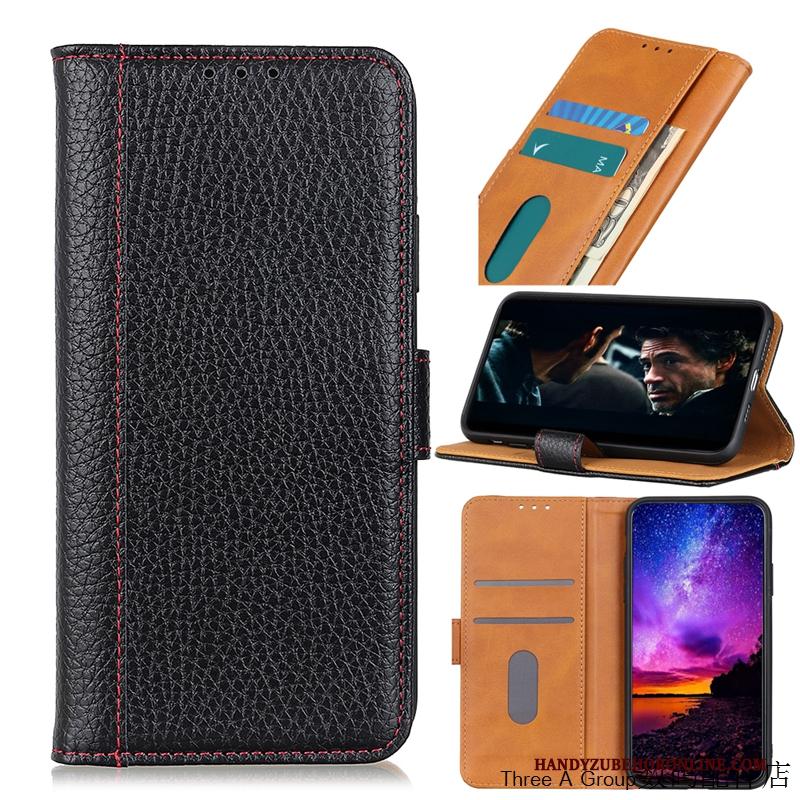 Nokia 5.3 Hoesje Leren Etui Kaart Anti-fall Verbinding Eenvoudige Folio Patroon