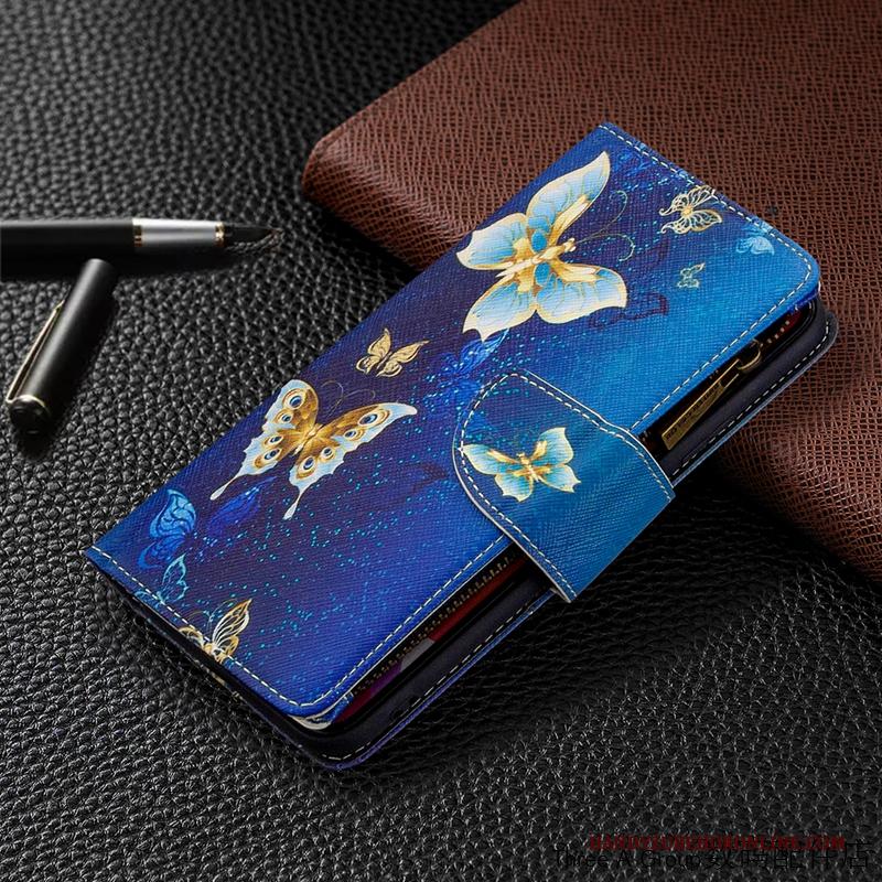 Nokia 5.3 Hoesje Mooie Portemonnee Leren Etui Folio Grote Hanger Purper