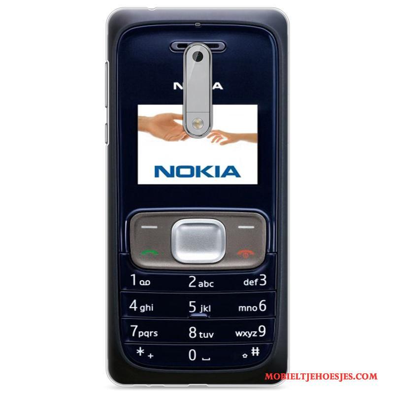 Nokia 5 Hoesje Telefoon Siliconen Anti-fall Scheppend Bescherming Geschilderd Zacht