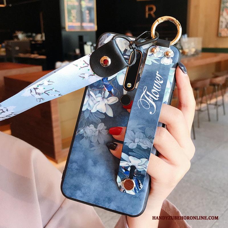 Nokia 6.1 Hoesje Telefoon Zwart Mini Anti-fall All Inclusive Siliconen Zacht