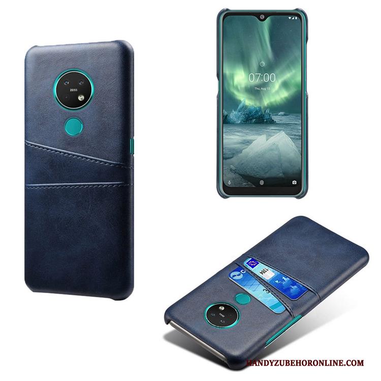 Nokia 6.2 Hoesje Persoonlijk Anti-fall Hoes Leer Patroon Mini Koe