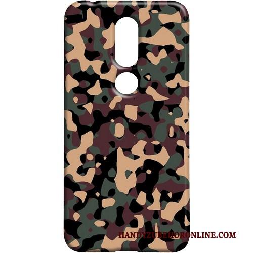 Nokia 7.1 Hoesje Camouflage Scheppend Koel Mobiele Telefoon Schrobben Bescherming