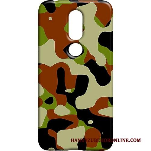 Nokia 7.1 Hoesje Camouflage Scheppend Koel Mobiele Telefoon Schrobben Bescherming