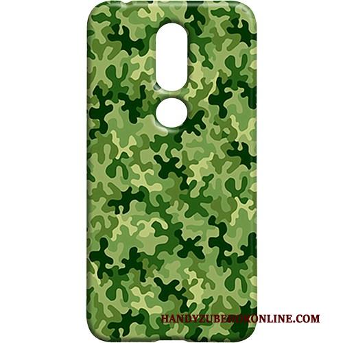 Nokia 7.1 Hoesje Camouflage Scheppend Koel Mobiele Telefoon Schrobben Bescherming