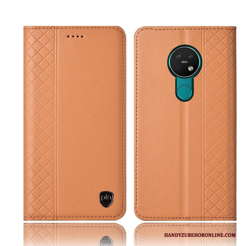 Nokia 7.2 Anti-fall Folio Bescherming All Inclusive Zwart Hoes Hoesje Telefoon