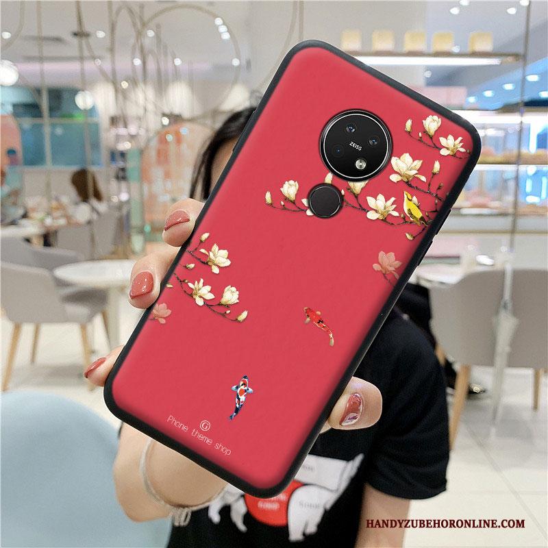 Nokia 7.2 Hoesje Telefoon All Inclusive Trend Anti-fall Bescherming Chinese Stijl Siliconen