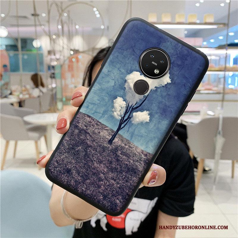 Nokia 7.2 Hoesje Telefoon All Inclusive Trend Anti-fall Bescherming Chinese Stijl Siliconen