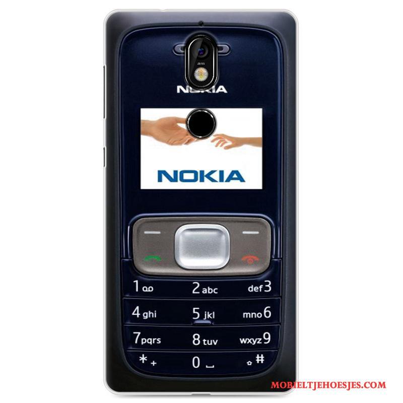 Nokia 7 Bescherming Geel Hoes Hoesje Telefoon Trend Anti-fall Persoonlijk