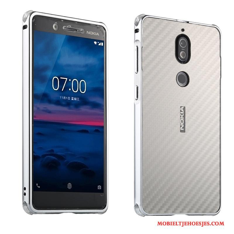 Nokia 7 Bescherming Trend Scheppend Hoes Hoesje Telefoon Metaal All Inclusive